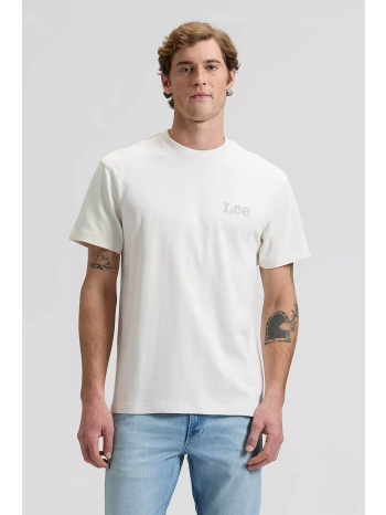 lee® ανδρικό t-shirt με λογότυπο και lettering στο πίσω