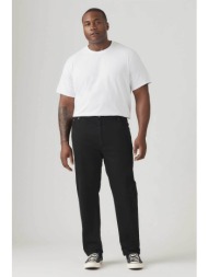 levi`s® ανδρικό τζιν παντελόνι πεντάτσεπο regular tapered fit `502™` (big & tall) - 596840000 μαύρο