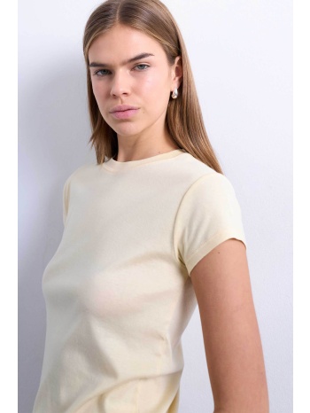 topshop γυναικείο t-shirt μονόχρωμο `tseveryday` - 31000138