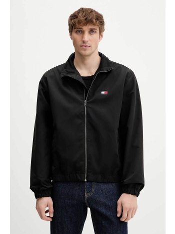 tommy jeans ανδρικό μπουφάν με λογότυπο regular fit 