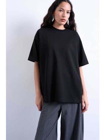 topshop γυναικείο t-shirt μονόχρωμο `tsvictoria` - 31000825