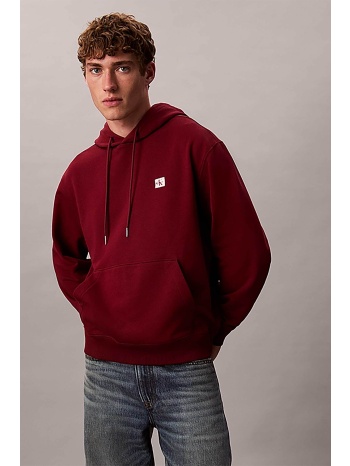 calvin klein jeans ανδρική μπλούζα φούτερ με κουκούλα και