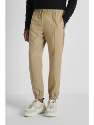 antony morato ανδρικό casual παντελόνι με ελαστική μέση regular fit `nate` - tr00777800205 μπεζ