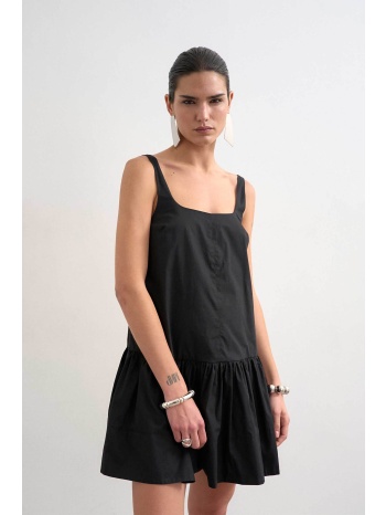 topshop γυναικείο mini φόρεμα `asta` - 31000755 μαύρο