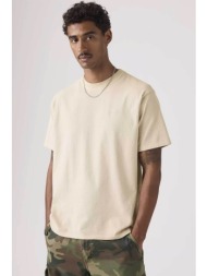 levi`s® ανδρικό t-shirt με λογότυπο relaxed fit `red tab vintage` - a06370197 μπεζ