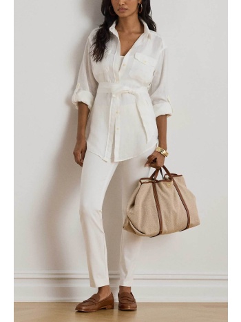 lauren ralph lauren γυναικείο παντελόνι με ελαστική μέση