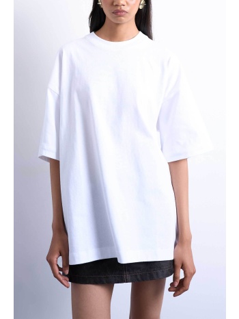 topshop γυναικείο t-shirt μονόχρωμο oversize fit `tsida` 