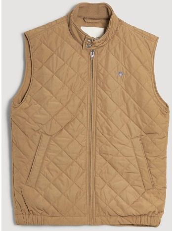 gant ανδρικό αμάνικο μπουφάν αδιάβροχο με καπιτονέ σχέδιο