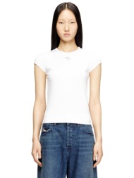 diesel γυναικείο t-shirt slim fit `t-angie-οd` - s26a199120afaa λευκό