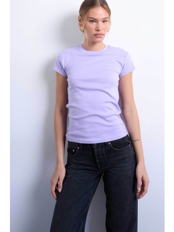 topshop γυναικείο t-shirt μονόχρωμο `tseveryday` - 31000138