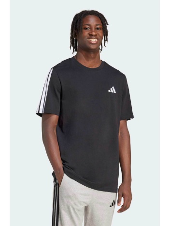 adidas ανδρικό t-shirt regular fit `essentials 3-stripes` 