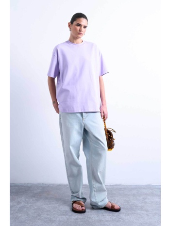 topshop γυναικείο t-shirt μονόχρωμο `tsvictoria` - 31000825