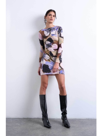 topshop γυναικείο mini φόρεμα με floral print `tselly` 