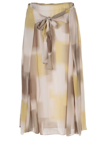 armani exchange γυναικεία midi φούστα με all-over print