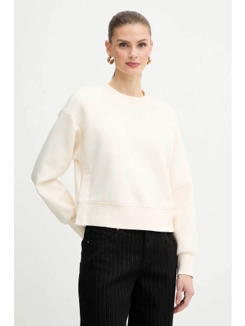 armani exchange γυναικεία cropped μπλούζα φούτερ με