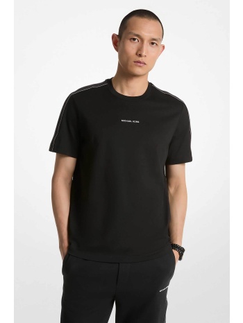 michael kors ανδρικό t-shirt με logo tape στους ώμους
