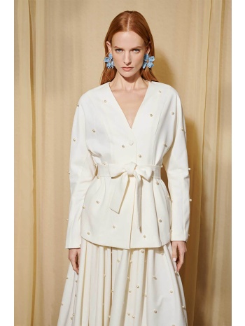 sister jane γυναικείο σακάκι με πέρλες `dream ray days` 