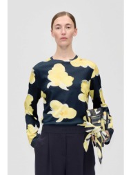 stine goya γυναικεία μπλούζα με floral print `yellow petunias` - sg-ps26-t149-2243 κίτρινο