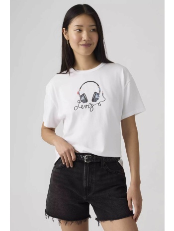 levi`s® γυναικείο t-shirt με λογότυπο relaxed fit `graphic