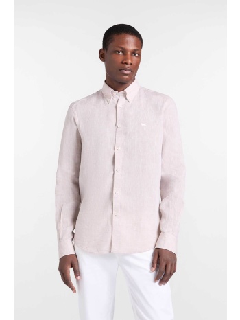 harmont & blaine ανδρικό λινό πουκάμισο button down με