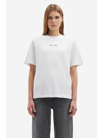 samsøe samsøe γυναικείο t-shirt με logo μονόχρωμο