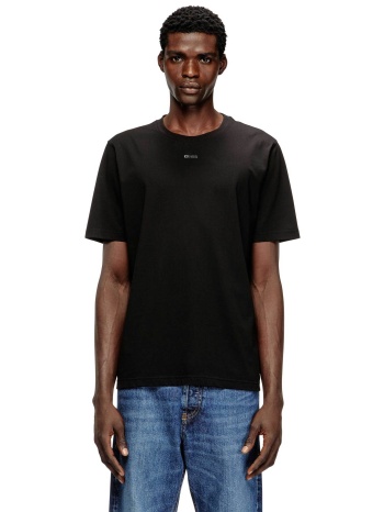 diesel ανδρικό t-shirt με λογότυπο regular fit