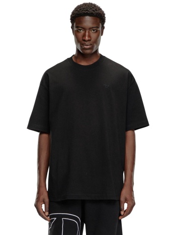 diesel ανδρικό t-shirt με λογότυπο loose fit