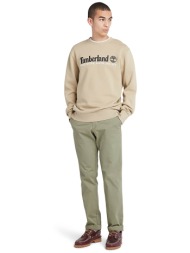 timberland ανδρικό chino παντελόνι μονόχρωμο με θηλιές για ζώνη και τσέπες `sargent lake` - tb0a2byy