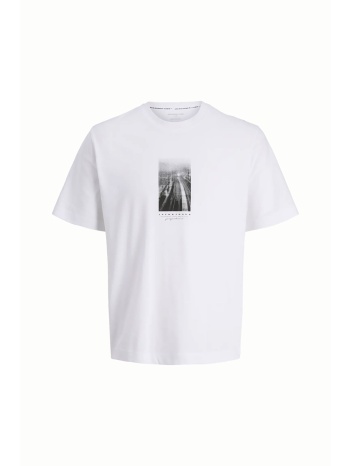 jack & jones ανδρικό t-shirt με photo print regular fit 