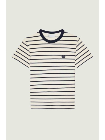 maison labiche γυναικείο βαμβακερό t-shirt με ριγέ σχέδιο