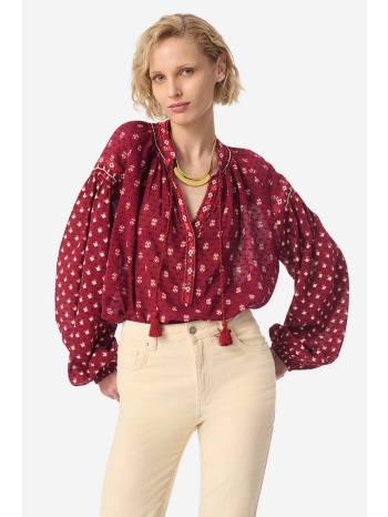 vanessa bruno γυναικεία μπλούζα με balloon μανίκια και