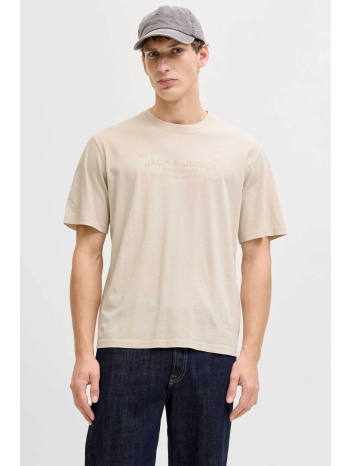 jack & jones ανδρικό t-shirt με λογότυπο regular fit 