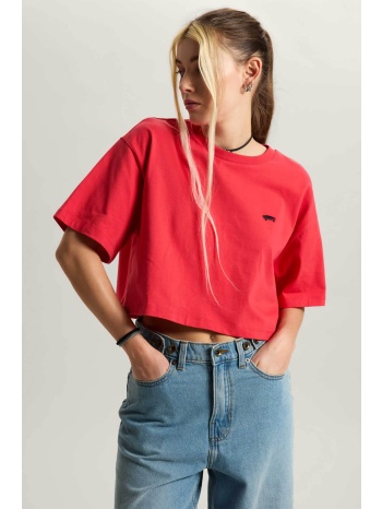 vans γυναικείο cropped τοπ relaxed fit `salton` 