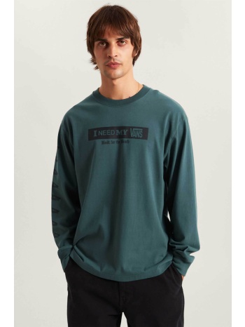 vans ανδρική μακρυμάνικη μπλούζα loose fit `i need my vans`