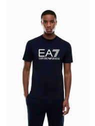 ea7 ανδρικό t-shirt με λογότυπο slim fit - 7m001412af22264 μπλε σκούρο