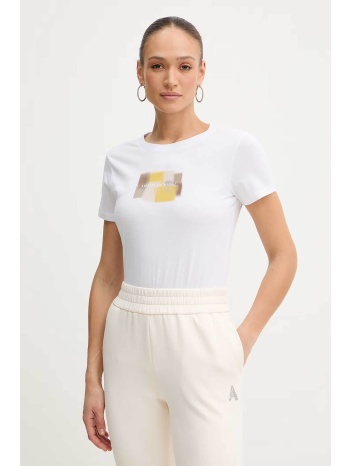 armani exchange γυναικείο t-shirt με graphic logo print