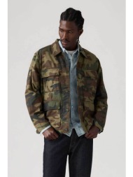 levi`s® ανδρικό jacket με camo print relaxed fit `frisko` - 005bh0000 χακί