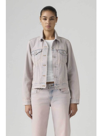 levi`s® γυναικείο denim jacket slim fit `original trucker`