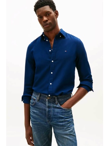 tommy hilfiger ανδρικό πουκάμισο button down με κεντημένο