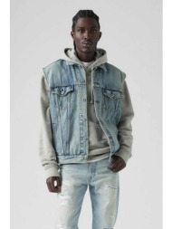 levi`s® ανδρικό denim αμάνικο jacket relaxed fit `trucker` - a57890000 denim blue ανοιχτό