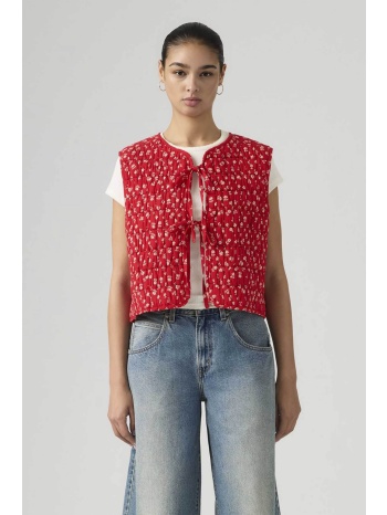 levi`s® γυναικείο γιλέκο με all-over print standard fit