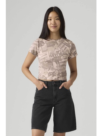 levi`s® γυναικείο t-shirt slim fit `graphic essential
