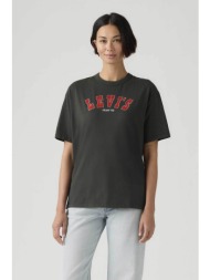 levi`s® γυναικείο t-shirt relaxed fit `graphic tabor` - 001mx0022 μαύρο