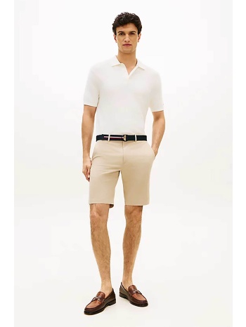 tommy hilfiger ανδρική βερμούδα chino regular fit 