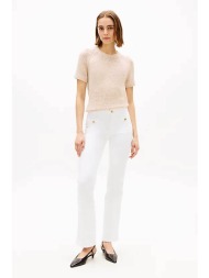 tommy hilfiger γυναικείο τζιν παντελόνι bootcut fit - ww0ww48580 λευκό