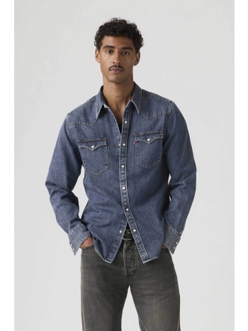 levi`s® ανδρικό denim πουκάμισο standard fit `barstow` 