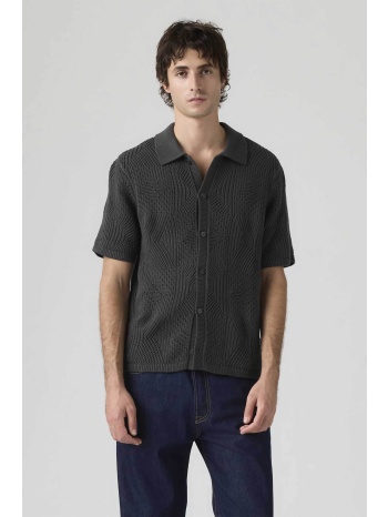 levi`s® ανδρικό πλεκτό πουκάμισο standard fit `sweater