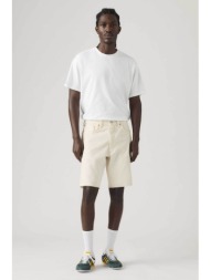 levi`s® ανδρική denim βερμούδα πεντάτσεπη loose fit `468™` - a84610040 λευκό