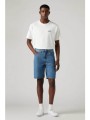 levi`s® ανδρική denim βερμούδα πεντάτσεπη loose fit `469™` - 394340009 denim blue
