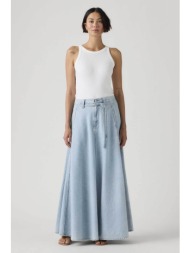 levi`s® γυναικεία maxi φούστα denim ψηλόμεση relaxed fit - 001t40014 denim blue ανοιχτό